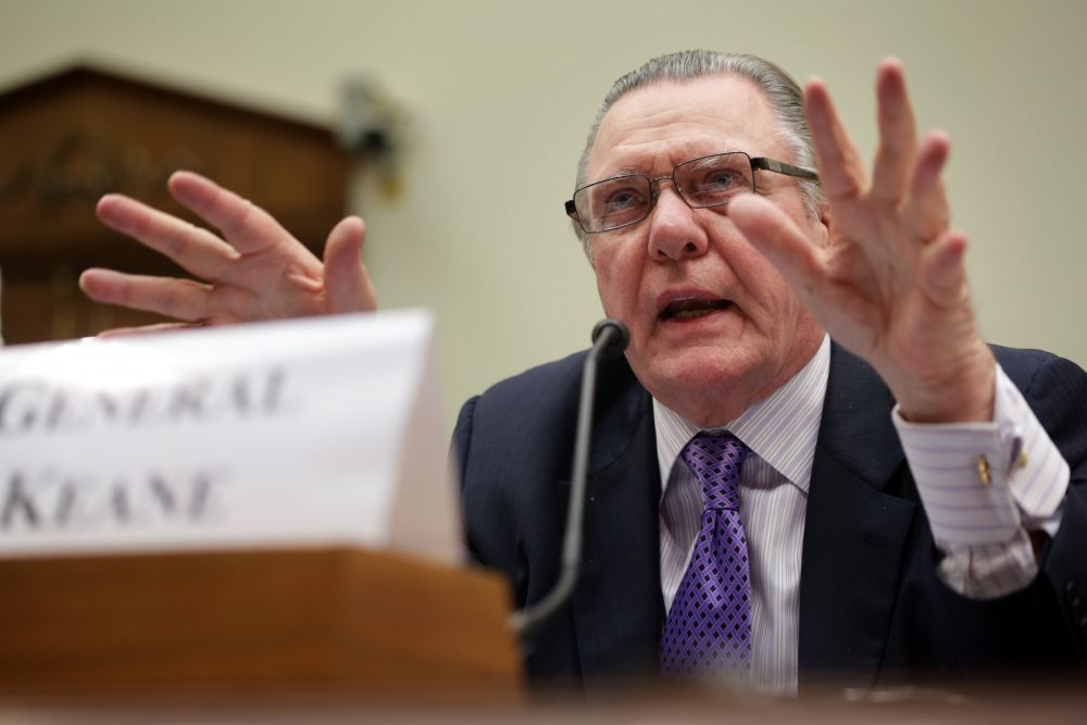 General Jack Keane Speaking In Court